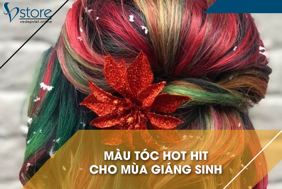 4 màu tóc hot hit nhất trong mùa giáng sinh
