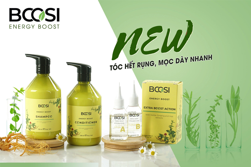 Bcosi Energy Boost - Giải pháp toàn diện cho mái tóc của bạn