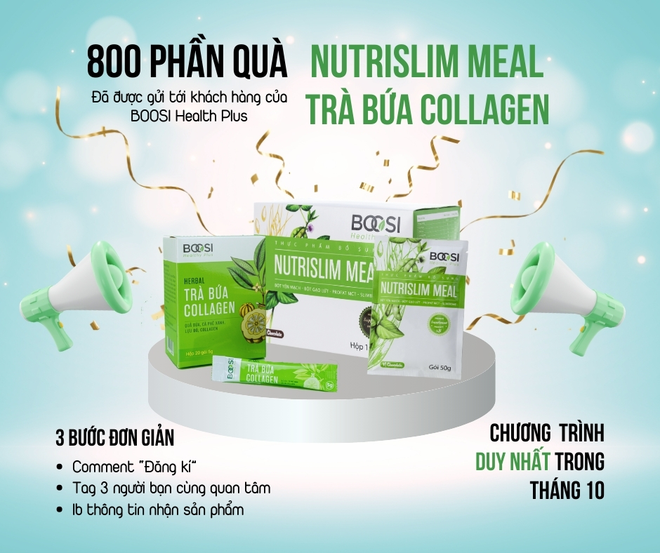 Mini-game Cuối Tuần: Cơ Hội Nhận Ngay 1 Hộp NutriSlim Meal Miễn Phí!