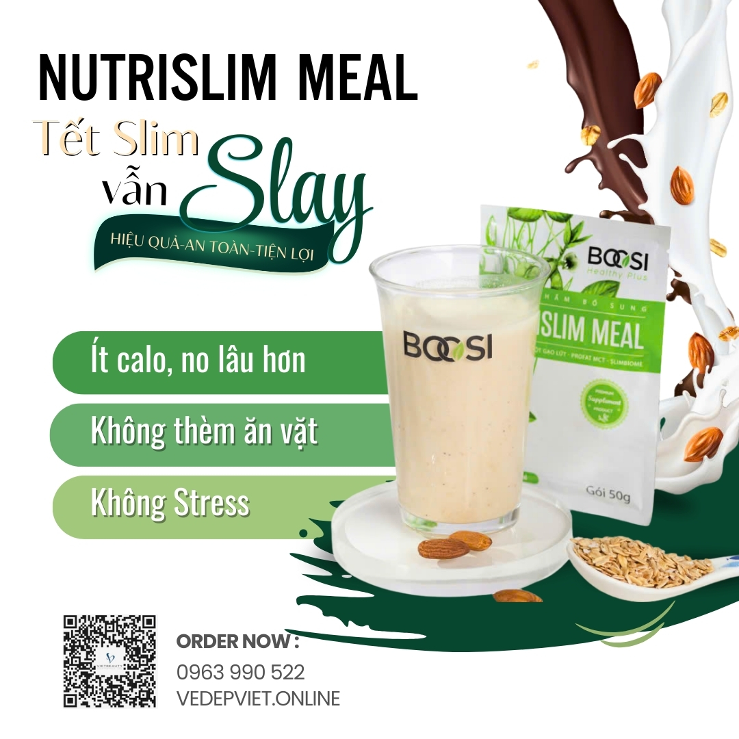 NutriSlim Meal – Đồng Hành Giữ Dáng Qua Mùa Lễ Hội