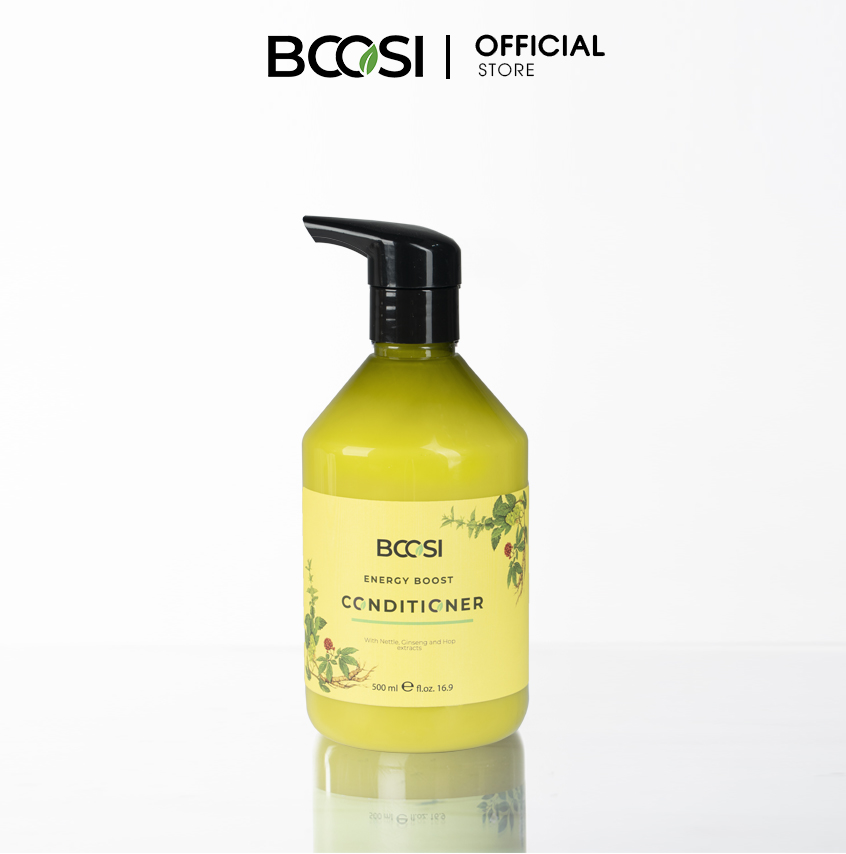 Dầu xả năng lượng cân bằng độ ẩm tóc Bcosi Energy Boost Conditioner 500ml 3
