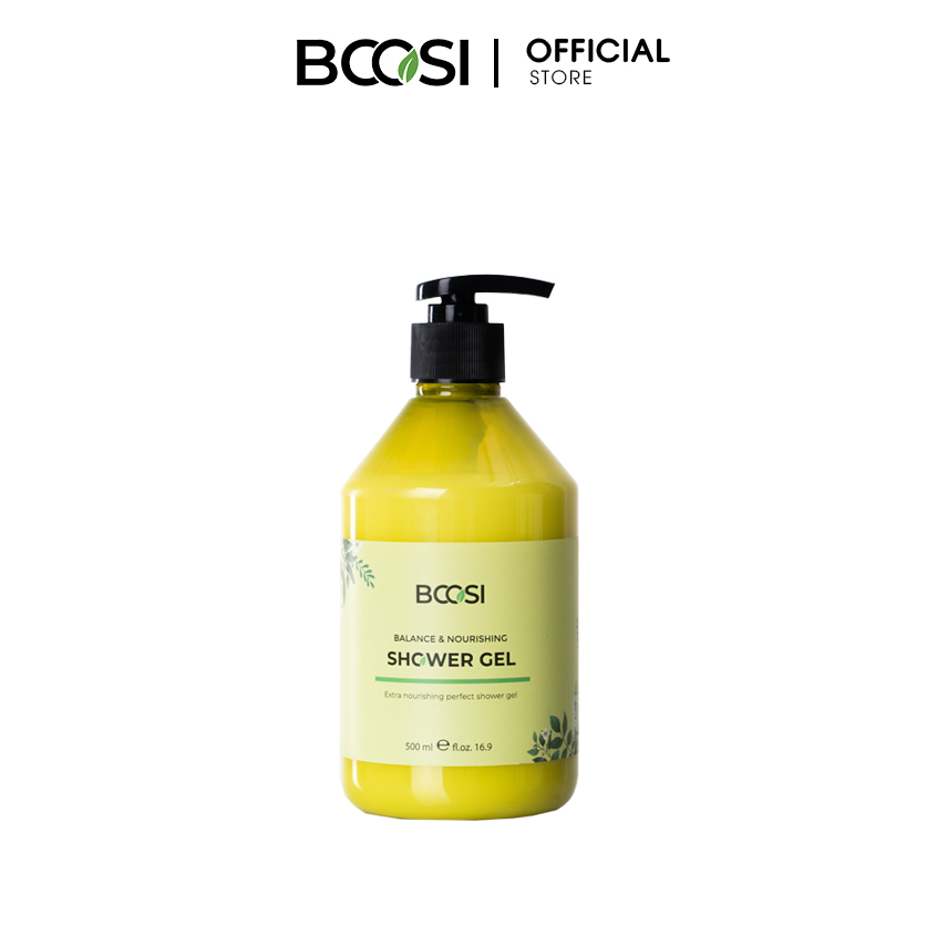 Gel tắm cân bằng và dưỡng ẩm Bcosi Balance & Nourishing Shower Gel 500ml 3