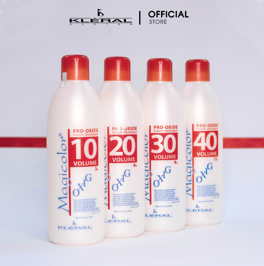 Oxy Trợ Nhuộm Kleral Magicolor 1000ml Lên Tông Chuẩn, Êm Dịu, Không Gây Khô Tóc 1