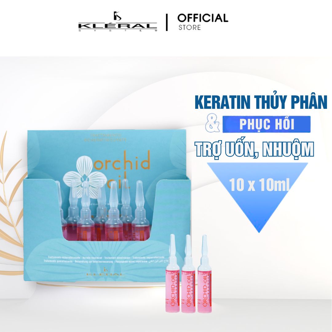 Keratin Thủy Phân Phục Hồi Hư Tổn Tóc 10x10ml