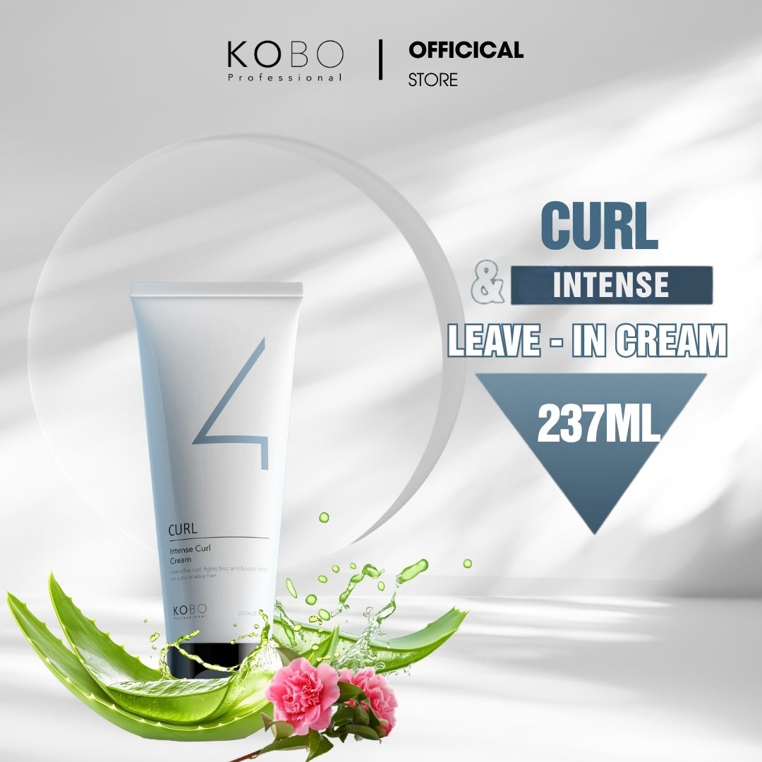 Kem Dưỡng Định Hình Và Kiểm Soát Xù Rối Cho Tóc Xoăn KOBO Professional Intense Curl Cream