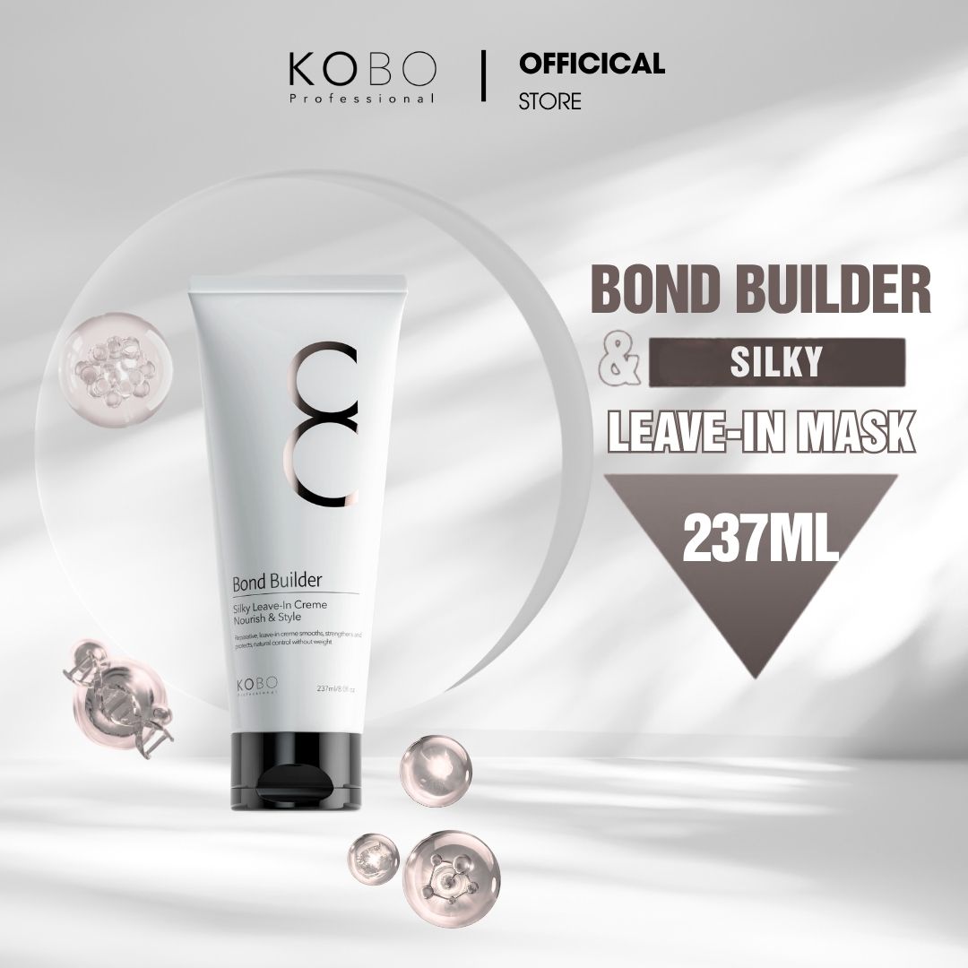 Kem Dưỡng Không Xả Phục Hồi Liên Kết Tóc Hư Tổn KOBO Professional Silky Leave-In Crème