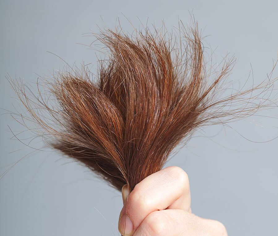 Cách xử lý tóc gãy rụng khô chẻ ngọn